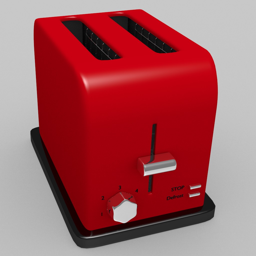 Shiny Red Toaster preview image 1